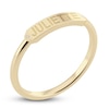 Thumbnail Image 2 of Juliette Maison Diamond Engravable Ring 1/20 ct tw Round 10K Yellow Gold