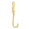 Thumbnail Image 1 of Charm'd by Lulu Frost Diamond Letter J Charm 1/15 ct tw Pavé Round 10K Yellow Gold