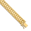 Thumbnail Image 1 of Men's Semi-Solid High-Polish Link Bracelet 14K Yellow Gold 8&quot;