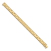 Thumbnail Image 2 of Men's Semi-Solid High-Polish Link Bracelet 14K Yellow Gold 8&quot;