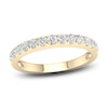 Thumbnail Image 1 of Diamond Wedding Band 1/2 ct tw Round 14K Yellow Gold