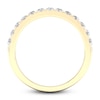 Thumbnail Image 4 of Diamond Wedding Band 1/2 ct tw Round 14K Yellow Gold