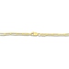 Thumbnail Image 1 of Paperclip Chain Anklet 14K Yellow Gold 10"