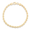 Thumbnail Image 1 of Solid Silk Rope Chain Bracelet 14K Yellow Gold 8&quot; 3.7mm