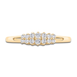 Diamond Ring 1/4 ct tw Round 14K Yellow Gold