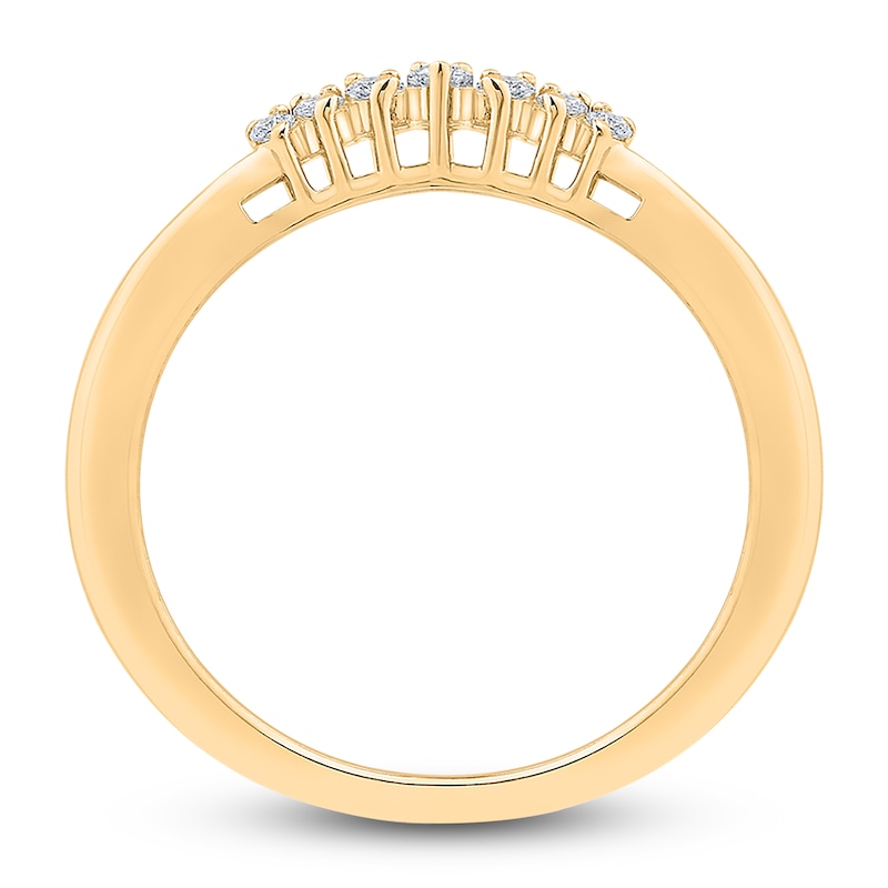 Main Image 4 of Diamond Ring 1/4 ct tw Round 14K Yellow Gold