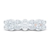 Thumbnail Image 2 of Pnina Tornai Round & Marquise-Cut Diamond Double Row Wedding Band 1 ct tw 14K White Gold