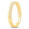 Thumbnail Image 2 of Diamond Twist Wedding Band 1/5 ct tw 14K Yellow Gold