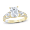 Thumbnail Image 0 of Pnina Tornai Lab-Created Diamond Emerald-Cut Engagement Ring 3 ct tw 14K Yellow Gold