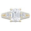 Thumbnail Image 2 of Pnina Tornai Lab-Created Diamond Emerald-Cut Engagement Ring 3 ct tw 14K Yellow Gold