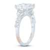 Thumbnail Image 1 of Pnina Tornai Princess-Cut Quad Diamond Engagement Ring 3 ct tw 14K White Gold