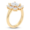 Thumbnail Image 2 of Created By Jared Studio Lab-Created Cushion-Cut Diamond Halo Engagement Ring 3-3/8 ct tw 14K Yellow Gold