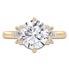 Thumbnail Image 3 of Round-Cut Created By Jared Studio Lab-Created Diamond Engagement Ring 2-1/6 ct tw 14K Yellow Gold