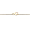 Thumbnail Image 3 of Children's Looping Cross Necklace 14K Yellow Gold 13&quot;