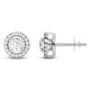 Thumbnail Image 1 of Lab-Created Diamond Earring Jackets 1/8 ct tw 10K White Gold