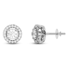 Thumbnail Image 2 of Lab-Created Diamond Earring Jackets 1/8 ct tw 10K White Gold