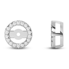 Thumbnail Image 5 of Lab-Created Diamond Earring Jackets 1/8 ct tw 10K White Gold