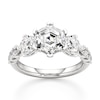 Thumbnail Image 1 of J'Lure Hexagon Step-Cut Lab-Grown Diamond Engagement Ring 3-1/2 ct tw 18K White Gold