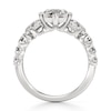 Thumbnail Image 2 of J'Lure Hexagon Step-Cut Lab-Grown Diamond Engagement Ring 3-1/2 ct tw 18K White Gold