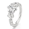 Thumbnail Image 4 of J'Lure Hexagon Step-Cut Lab-Grown Diamond Engagement Ring 3-1/2 ct tw 18K White Gold