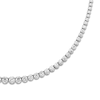 Thumbnail Image 3 of Brilliant Moments Diamond Riviera Necklace 6 ct tw 14K White Gold 18&quot;