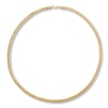 Thumbnail Image 1 of Hollow Triple Wheat Chain Necklace 10K Yellow Gold 22" Length 5.3mm