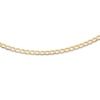 Thumbnail Image 1 of Solid Curb Chain Necklace 10K Yellow Gold 20" Length 2.4mm