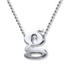 Thumbnail Image 1 of Alex Woo Necklace Letter G Sterling Silver