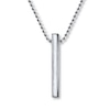 Thumbnail Image 1 of Alex Woo Elements Bar Necklace Sterling Silver