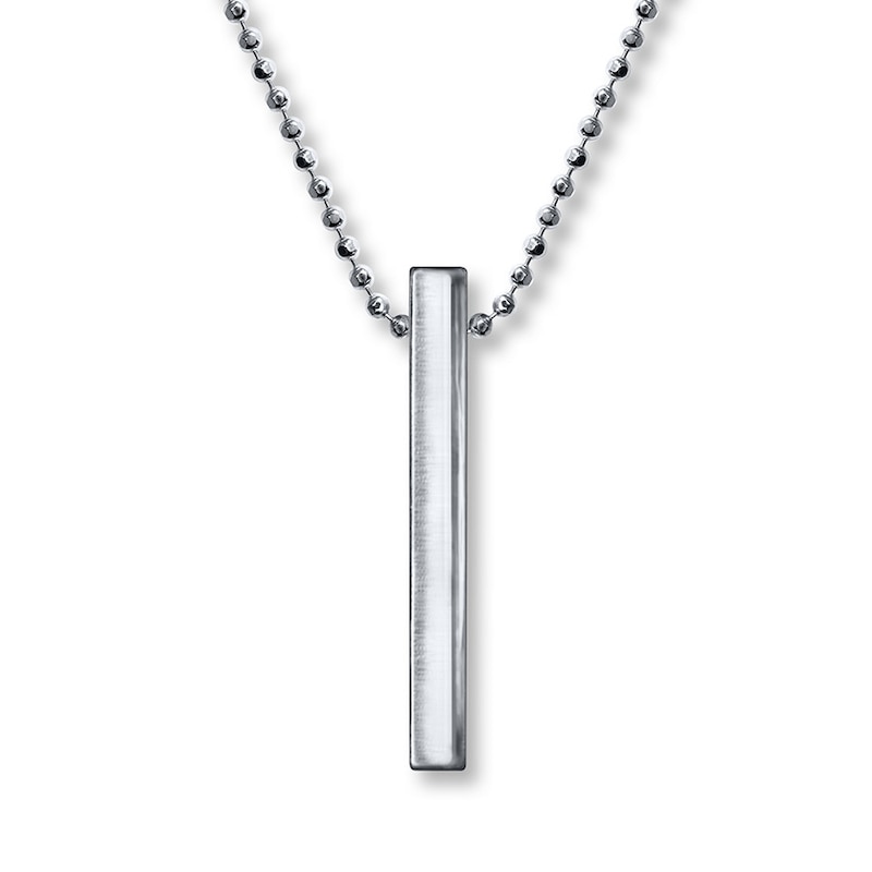 Main Image 1 of Alex Woo Elements Bar Necklace Sterling Silver