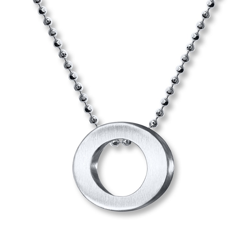 Main Image 1 of Alex Woo Elements Circle Necklace Sterling Silver