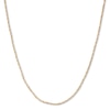 Thumbnail Image 1 of Solid Tornado Chain Necklace 14K Yellow Gold 24&quot; Length 1mm