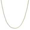 Thumbnail Image 1 of Solid Tornado Chain Necklace 14K Yellow Gold 20&quot; Length 1mm