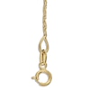 Thumbnail Image 2 of Solid Tornado Chain Necklace 14K Yellow Gold 20&quot; Length 1mm