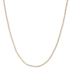 Thumbnail Image 0 of Solid Tornado Chain Necklace 14K Yellow Gold 18" Length 1mm
