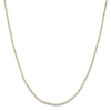 Thumbnail Image 0 of Solid Tornado Chain Necklace 14K Yellow Gold 16" Length 1mm