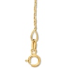 Thumbnail Image 2 of Solid Tornado Chain Necklace 14K Yellow Gold 16" Length 1mm