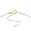 Thumbnail Image 3 of Moon Necklace 14K Yellow Gold 16&quot; Adjustable