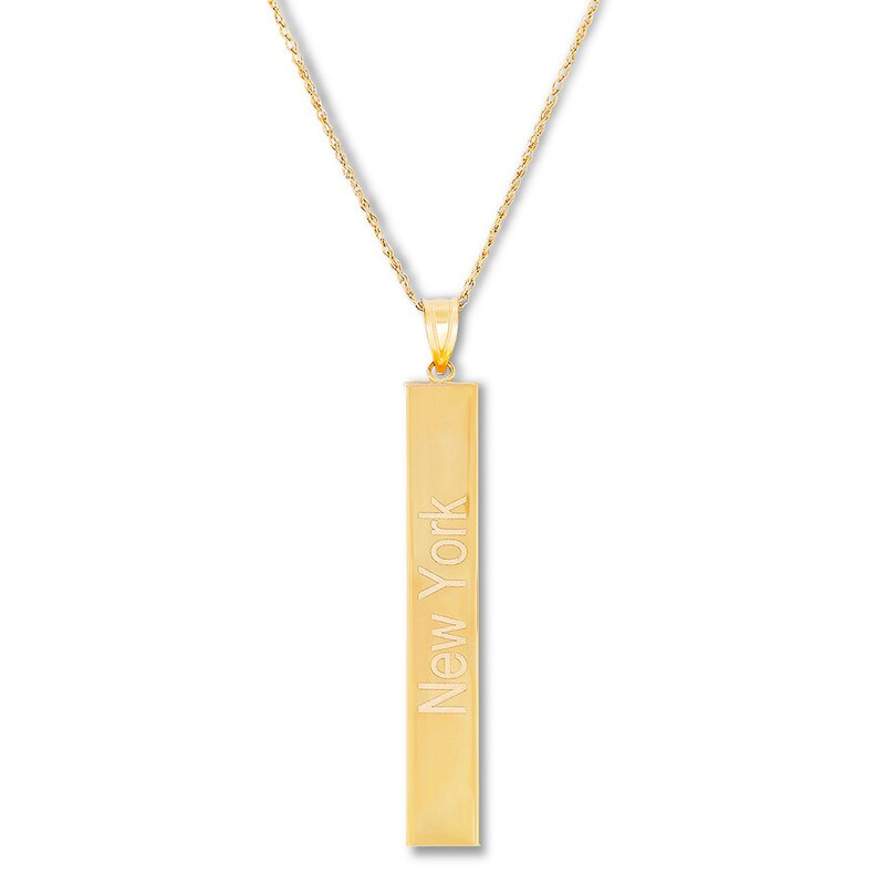 Double Rope Chain Necklace 10K Yellow Gold 18