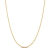 Thumbnail Image 1 of Solid Glitter Rope Chain Necklace 14K Yellow Gold 22&quot; 2.5mm