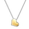 Thumbnail Image 1 of Alex Woo Necklace Fusion Heart Sterling Silver/18K Gold