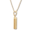 Thumbnail Image 2 of Geometric Motifs Locket Necklace 10K Yellow Gold 18&quot;