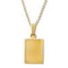 Thumbnail Image 4 of Geometric Motifs Locket Necklace 10K Yellow Gold 18&quot;