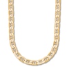 Thumbnail Image 1 of Men's Mariner Link Chain Necklace 10K Yellow Gold 22&quot;