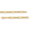 Thumbnail Image 1 of Hollow Figaro Chain Necklace 14K Yellow Gold 20" 3.4mm