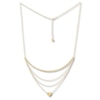 Thumbnail Image 1 of Heart Layered Necklace 10K Yellow Gold 18&quot;