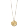 Thumbnail Image 1 of Cross Medallion Necklace 14K Yellow Gold 22&quot;