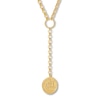 Thumbnail Image 0 of Roman Coin Medallion Drop Necklace 14K Yellow Gold 18"