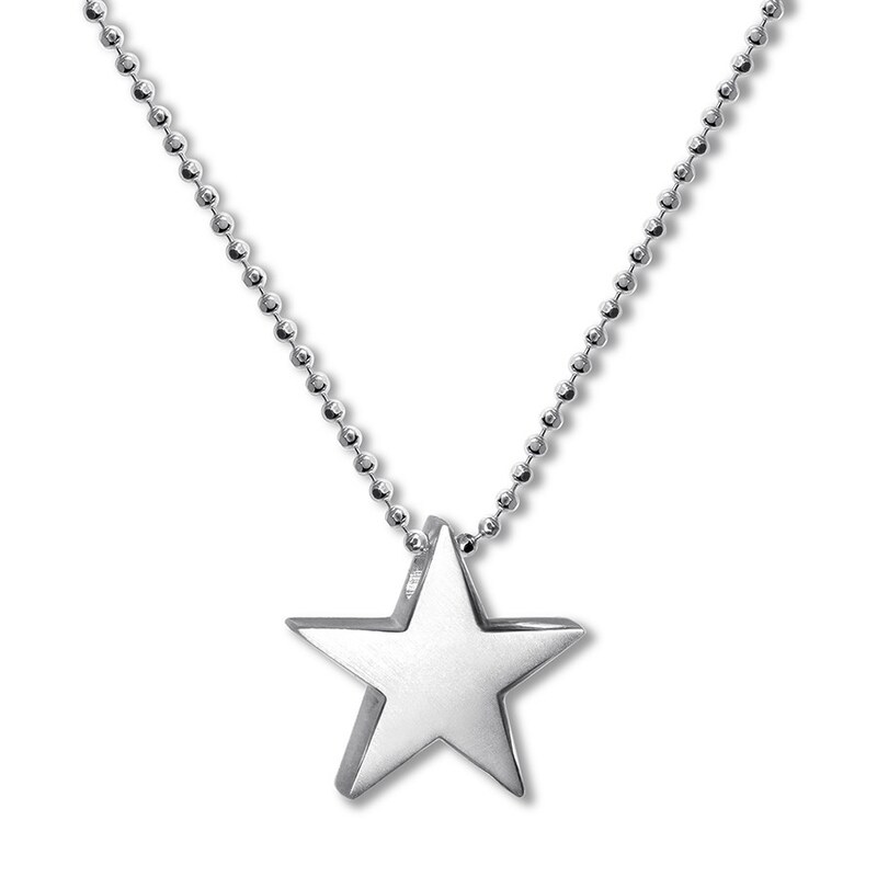 Alex Woo Princess Star Necklace Sterling Silver 16",Y"