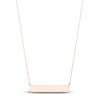 Thumbnail Image 1 of Bar Necklace 14K Rose Gold 16&quot;